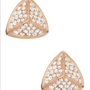 Fossil Jewelry - NWT Fossil Pave Pyramid Studs Fossil Jewelry - NWT Fossil Pave Pyramid Studs